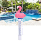 Cartoon Animal Shaped Floating Swimming Pool Water Thermometer Pool Temperature Meter with String - Extra Image