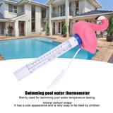 Cartoon Animal Shaped Floating Swimming Pool Water Thermometer Pool Temperature Meter with String