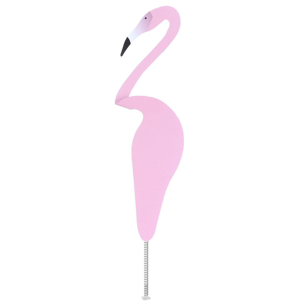 Beautiful Bird Shape Ornament Figurine for Outdoor Yard Art Patio Backyard DecorationLight Pink
