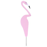 Beautiful Bird Shape Ornament Figurine for Outdoor Yard Art Patio Backyard DecorationLight Pink - Top-Down View
