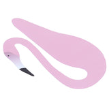 Beautiful Bird Shape Ornament Figurine for Outdoor Yard Art Patio Backyard DecorationLight Pink