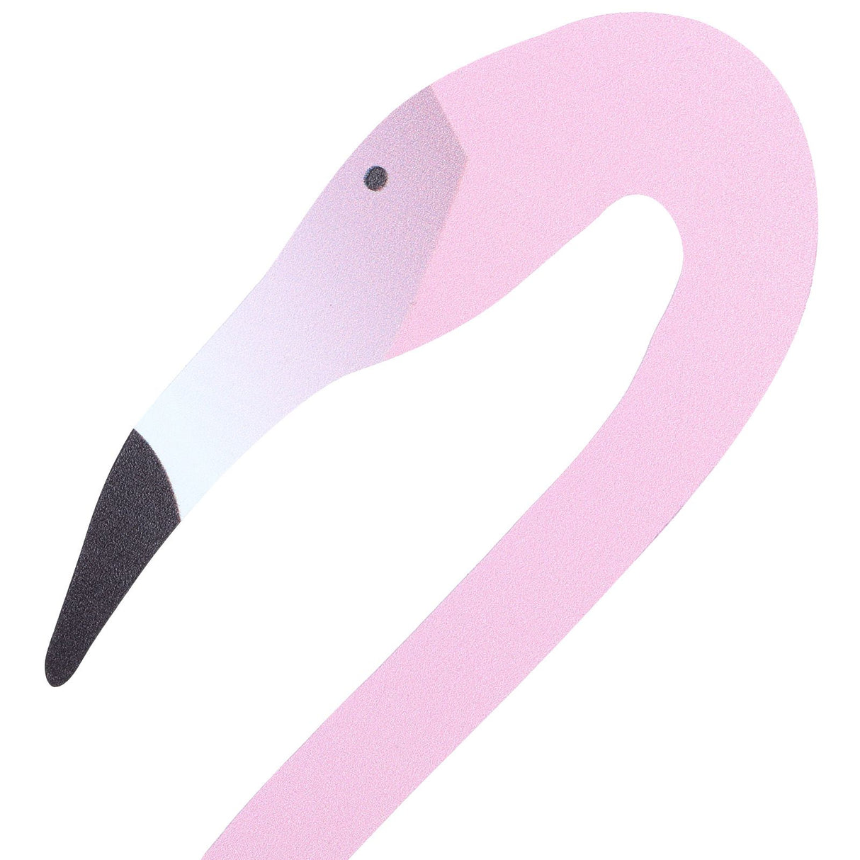 Beautiful Bird Shape Ornament Figurine for Outdoor Yard Art Patio Backyard DecorationLight Pink