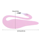 Beautiful Bird Shape Ornament Figurine for Outdoor Yard Art Patio Backyard DecorationLight Pink
