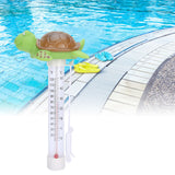 Pond Water Thermometer Baby Swimming Pool Floating Water Temperature Meter with String