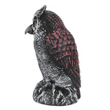 Fake Simulation Owl Statue Decoration Outdoor Garden Plastic Repeller Hunting Decoy1020‑1