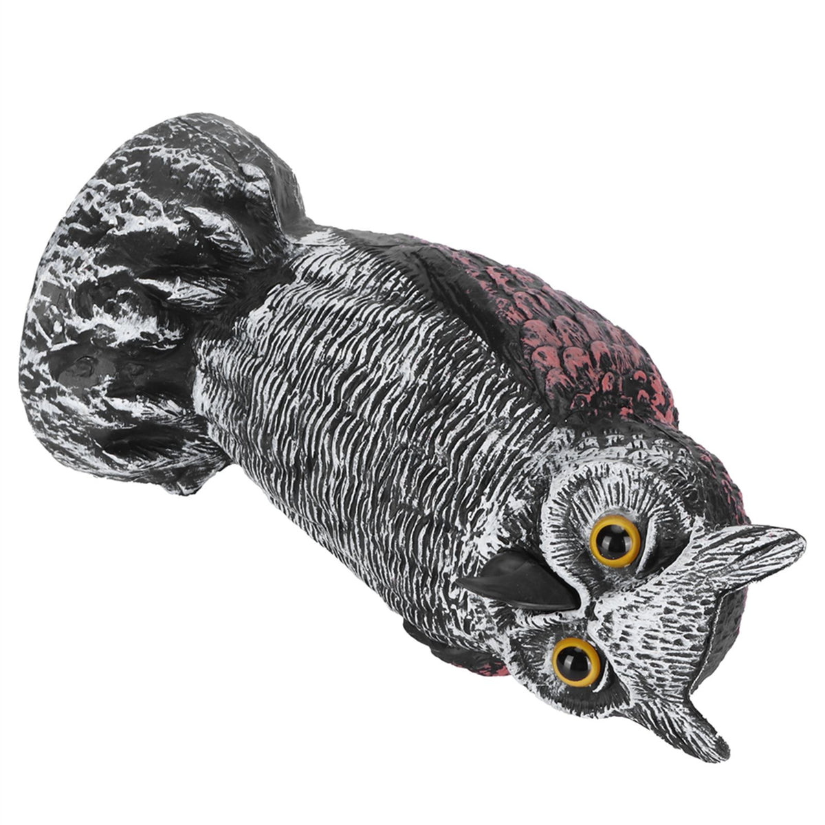 Fake Simulation Owl Statue Decoration Outdoor Garden Plastic Repeller Hunting Decoy1020‑1