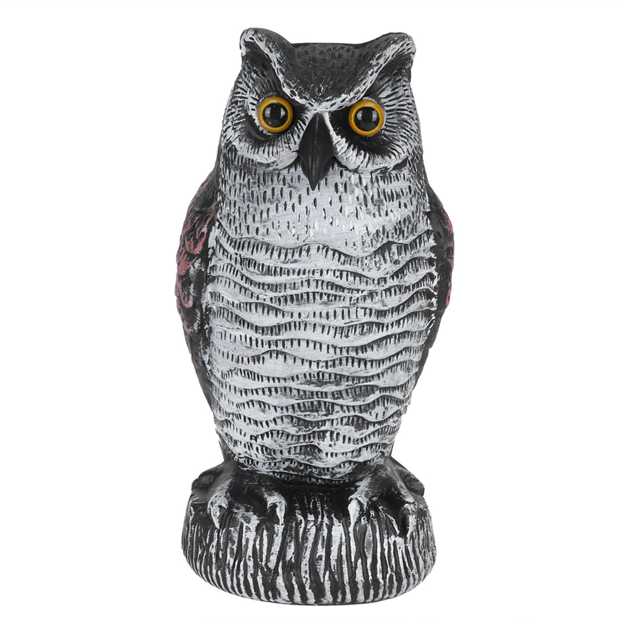Fake Simulation Owl Statue Decoration Outdoor Garden Plastic Repeller Hunting Decoy1021‑1