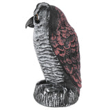 Fake Simulation Owl Statue Decoration Outdoor Garden Plastic Repeller Hunting Decoy1021‑1 - Side View