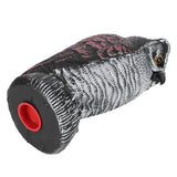 Fake Simulation Owl Statue Decoration Outdoor Garden Plastic Repeller Hunting Decoy1021‑1 - Rear View