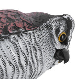 Fake Simulation Owl Statue Decoration Outdoor Garden Plastic Repeller Hunting Decoy1021‑1 - Extra Image