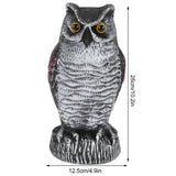 Fake Simulation Owl Statue Decoration Outdoor Garden Plastic Repeller Hunting Decoy1021‑1 - Extra Image