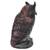 Fake Simulation Owl Statue Decoration Outdoor Garden Plastic Repeller Hunting Decoy1023‑1 - Top-Down View