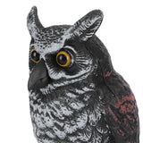Fake Simulation Owl Statue Decoration Outdoor Garden Plastic Repeller Hunting Decoy1023‑1 - Extra Image