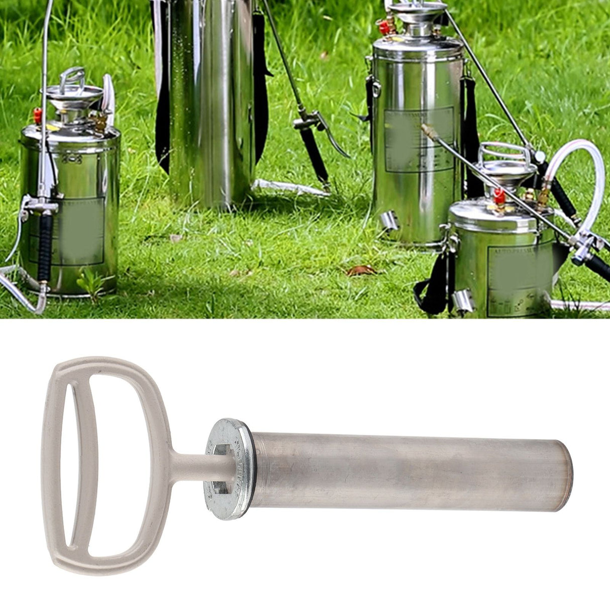Stainless Steel Hand Pump Pressurized Pump for 4L Stainless Steel Sprayer Accessories