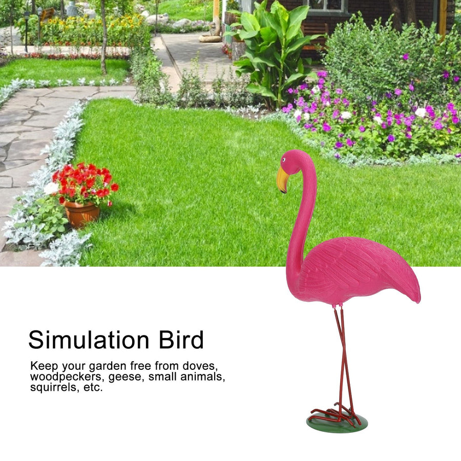 High Simulation Plastic Bird Animal Figurine Lawn Decoration Bird Drive Garden ProtectorsM