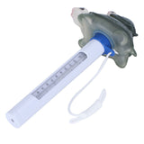 Pool Thermometer with String Cartoon Shaped Temperature Meter for SPA Hot Tub Pond