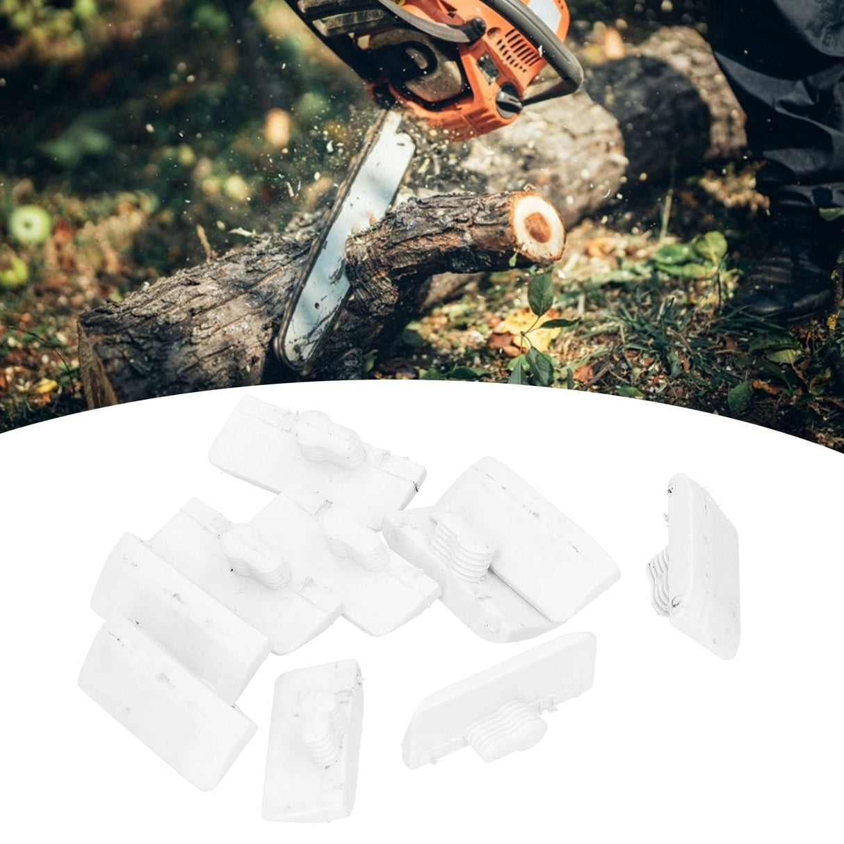 10PCS Chain Guide Bumper Strip Fit for Stihl 021 023 025 MS210 MS230 MS250 Chainsaws