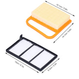 Air Filter Kit Replacement Spare Parts Accessory Fit for Stihl TS410 TS420 TS420 - Extra Image