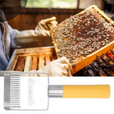 Stainless Steel Uncapping Fork Beekeeping Honey Fork Scraper Shovel Tool Apiculture Supplies