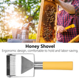 Stainless Steel Uncapping Fork Beekeeping Honey Fork Scraper Shovel Tool Apiculture Supplies - Extra Image