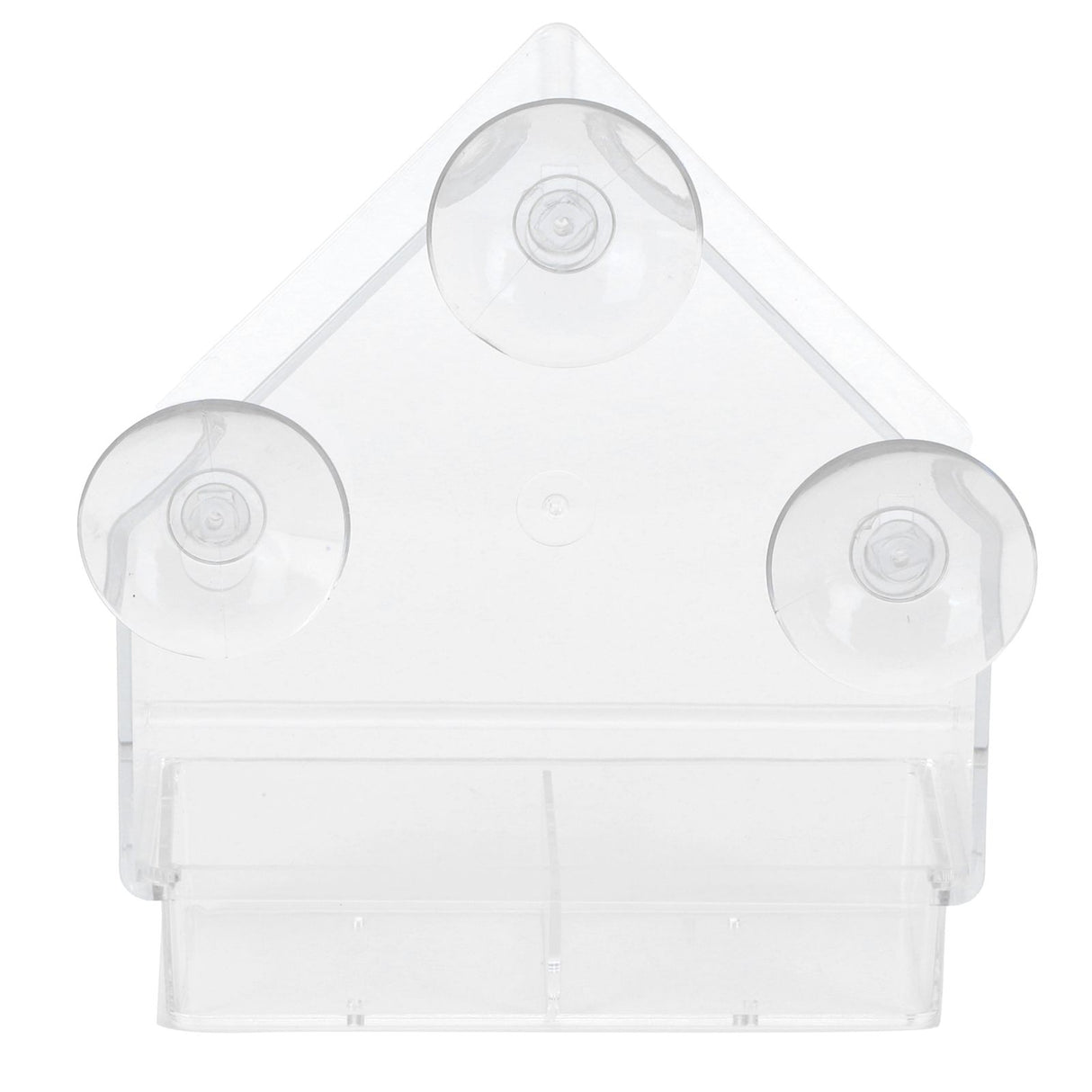Indoor Outdoor Hanging Bird Feeder PS Transparent Bird Feeding Tool for Feeding Small Birds