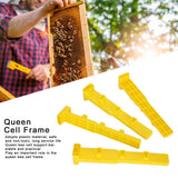 4Pcs Queen Bee Cell Holder Frame Bar Rearing Breeding System Beekeeping Equipment - Extra Image