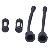 Fuel Line Fuel Filter Set Fit for Stihl 030 031 032 041 350 360 031AV 032AV 041AV - 45-Degree Angle