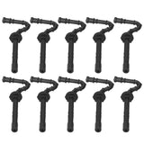 10Pcs Fuel Line Pipe Chainsaw Accessory Fit for STIHL 021 023 025 MS210 MS230 MS250 - 45-Degree Angle