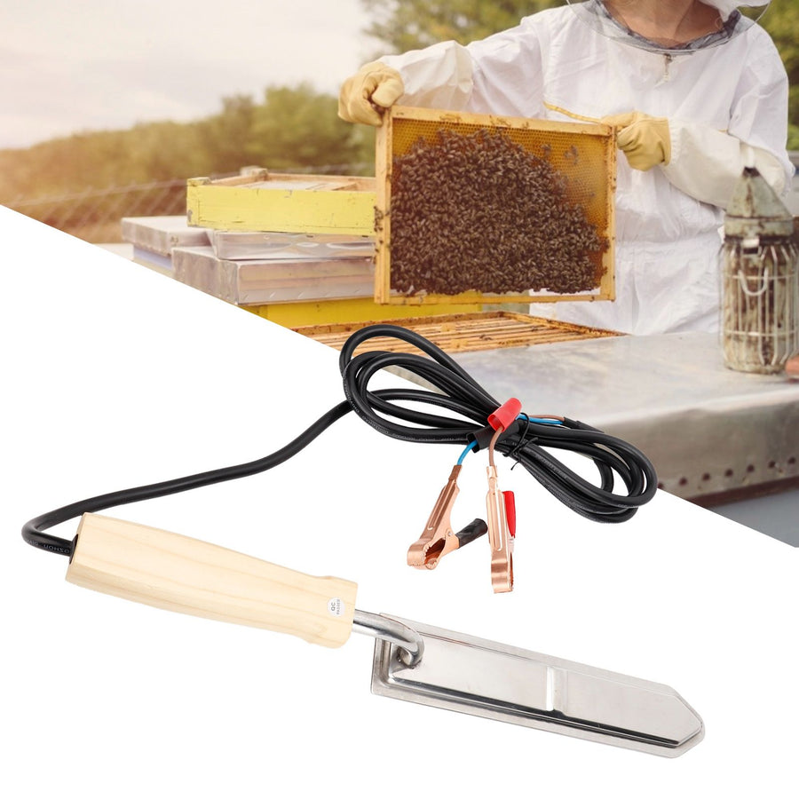 Electric Honey Uncapping Knife Honey Scraper Cutter Beekeeping Equipment Tools 12V