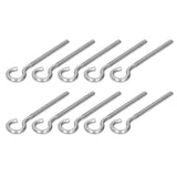 10Pcs M6 Ring Bolt 304 Stainless Steel Sunshade Net Thread Ring Screw Hook Greenhouse Supplies - Rear View