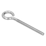 10Pcs M6 Ring Bolt 304 Stainless Steel Sunshade Net Thread Ring Screw Hook Greenhouse Supplies - Extra Image