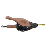 Manual Fireplace Blower Wooden Fireplace Bellows Fire Tools for Outdoor Camping BBQ Picnic - Top-Down View