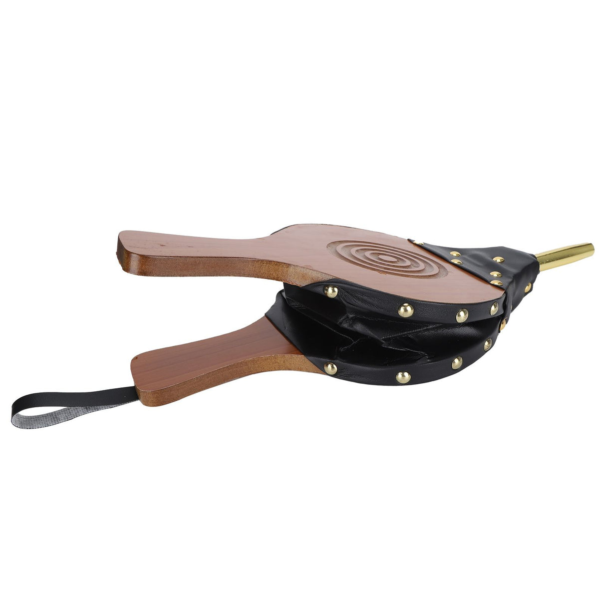Manual Fireplace Blower Wooden Fireplace Bellows Fire Tools for Outdoor Camping BBQ Picnic