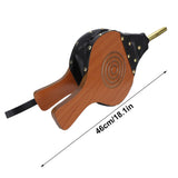 Manual Fireplace Blower Wooden Fireplace Bellows Fire Tools for Outdoor Camping BBQ Picnic - Extra Image
