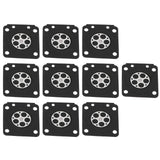 10Pcs/Set Carburetor Diaphragm Gaskets Fit for ZAMA Chainsaw MS210 MS230 MS2500 - Front View