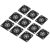 10Pcs/Set Carburetor Diaphragm Gaskets Fit for ZAMA Chainsaw MS210 MS230 MS2500
