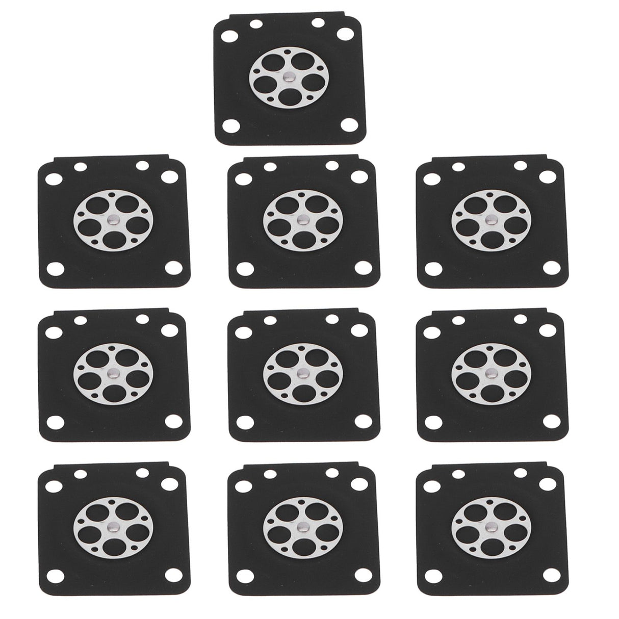 10Pcs/Set Carburetor Diaphragm Gaskets Fit for ZAMA Chainsaw MS210 MS230 MS2500