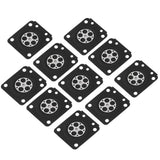 10Pcs/Set Carburetor Diaphragm Gaskets Fit for ZAMA Chainsaw MS210 MS230 MS2500