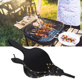 Wooden Blower Fire Bellows for Barbecue Cookout Outdoor Camping Long Handle Fireplace Tools - Extra Image