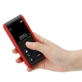 KXL‑E100 Infrared Distance Meter IP54 Waterproof Portable Digital Rangefinder 0.05‑100m - Low Angle