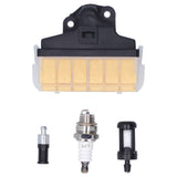 Air Cleaner Fuel Oil Filter Ignition Plug Kit Fit for STIHL 021 023 025 MS210 MS230 MS250 - Front View