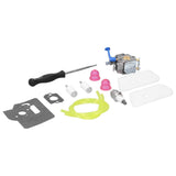 Carburetor Air Filter Fuel Line Fuel Filter Kit Assembly Fit for Poulan 124L 125L 125LD 128C