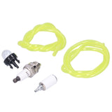 Fuel Filter Fuel Line Sparking Plug Primer Bulb Fit for Husqvarna P3314 P4018 PP341 530095646 - Close-Up Angle