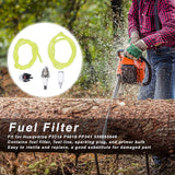 Fuel Filter Fuel Line Sparking Plug Primer Bulb Fit for Husqvarna P3314 P4018 PP341 530095646