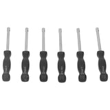6PCS/Set Carburetor Adjustment Tool Kit Carburetor Adjustment Screwdriver Garden Tool - Top-Down View