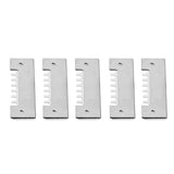 5Pcs Beehive Door Entrance Gate Stainless Steel Anti Escape Guard Beekeeping Accessory - Top-Down View