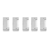 5Pcs Beehive Door Entrance Gate Stainless Steel Anti Escape Guard Beekeeping Accessory - Low Angle