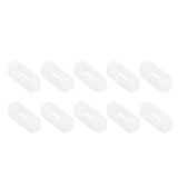 10PCS Beehive Frame Strip Plastic Strip Spacer Beekeeper Beekeeping Tool Equipment - Front View