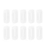 10PCS Beehive Frame Strip Plastic Strip Spacer Beekeeper Beekeeping Tool Equipment - Side View