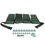 Gardening Tools Set Green Waist Bag Plant Support Clips Adjustable Cable Ties Kit - Side View